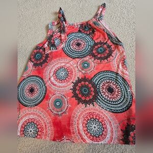 🌈 Soya Concept Mandela Hippiecore Festival Summer Tank Top Blouse Size Medium